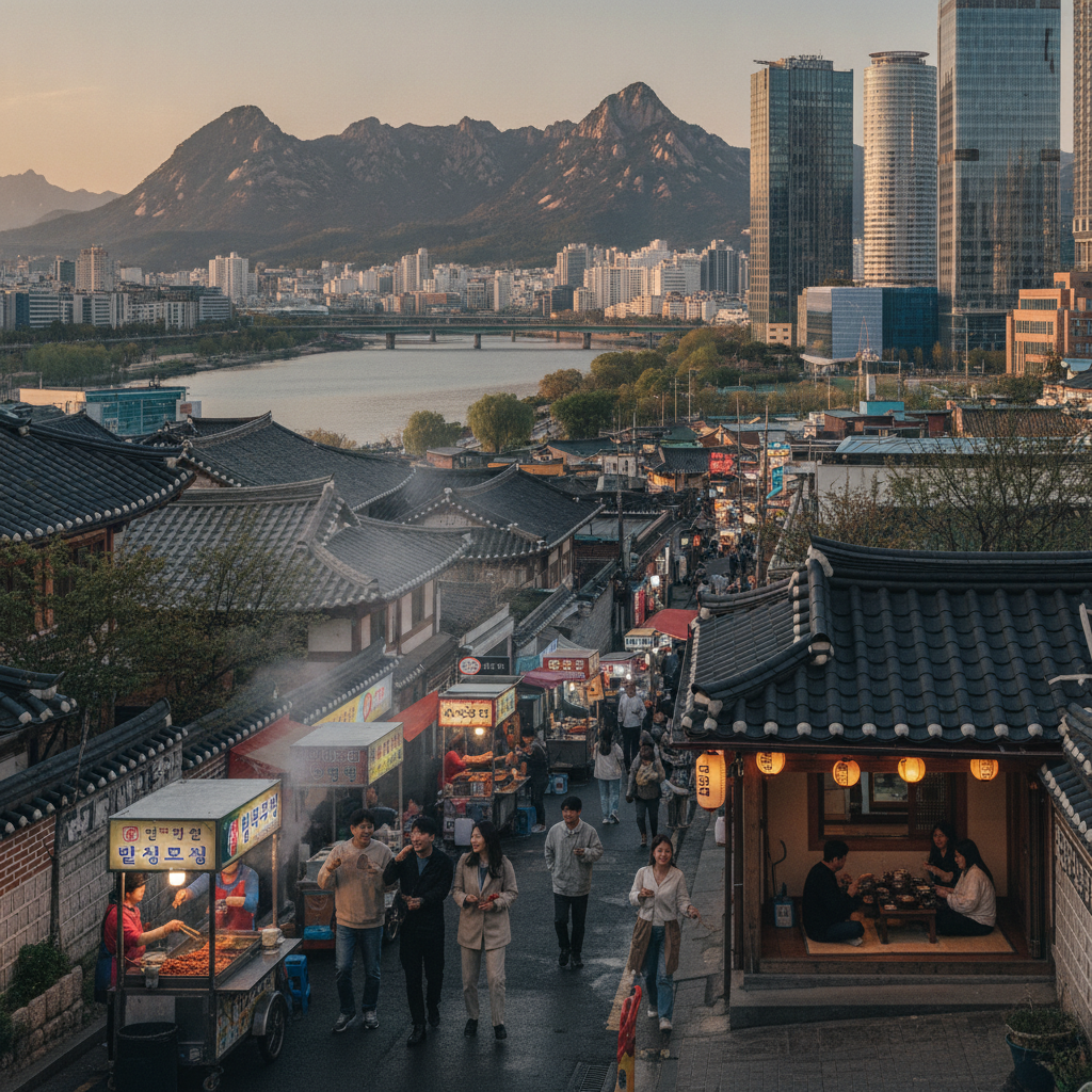 Foodies community in Seoul