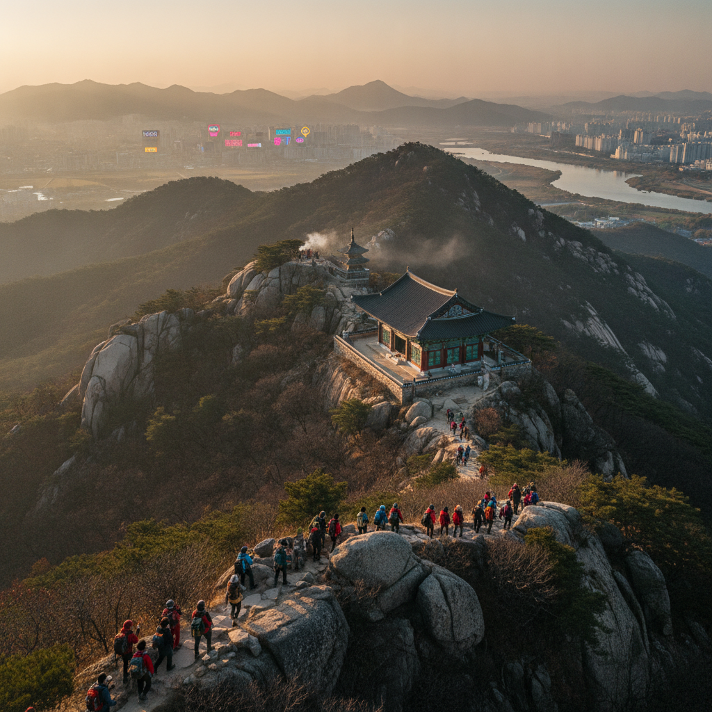 Hiking Mountains community in Seoul
